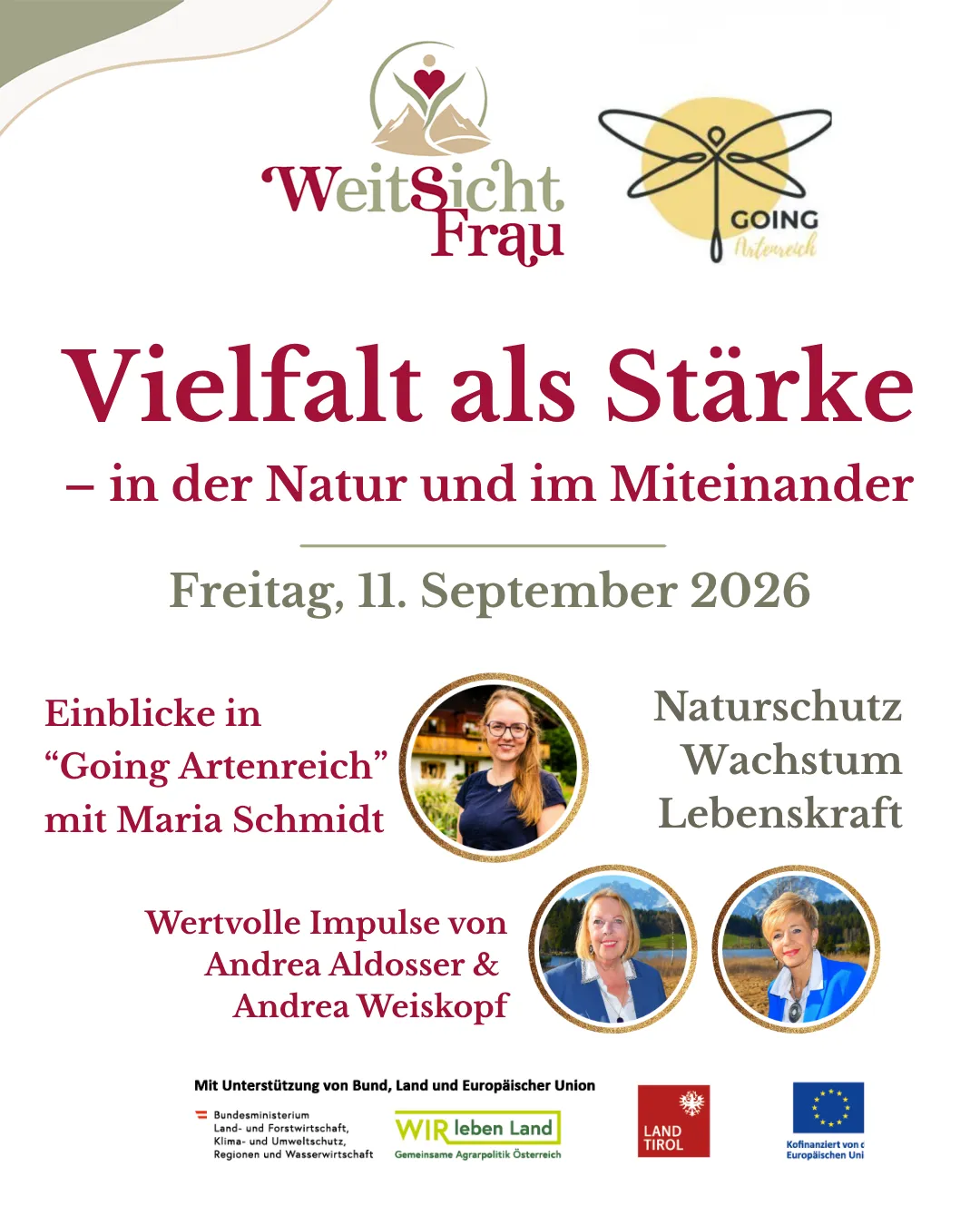 Vielfalt als Stärke - in der Natur und im Miteinander